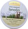 Lanolin face cream with collagen