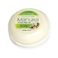 Manuka oil and tea tree oil soap